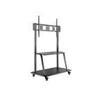 LogiLink TV monitor cart 60-105" height adjustable 150 kg max. - Max 150 kg - recommended for 150 "