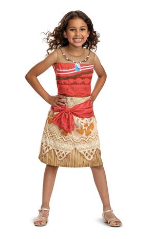 Jakks Naamio - Klassinen asu - Moana (128 cm)
