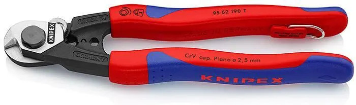 Knipex 9562190T Teräsvaijerisakset
