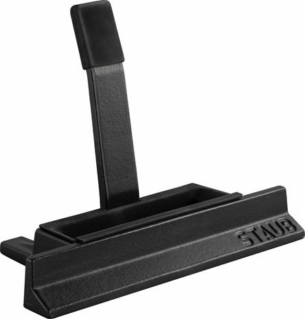 STAUB Staub kannenpidike valurauta-silikoni Musta