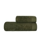 Pyyhe 70x140 Boho paksu vihreä 100% puuvilla 500g pehmeä Premium