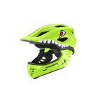 Rockbros TT-32003 Shark Children's Bike Helmet with Detachable Jaw Size S (48-52) - Green