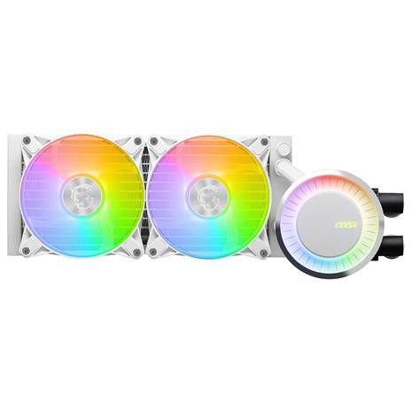 MSI MAG Coreliquid E240 WHITE Motherboard, Processor Liquid cooling kit 12 cm