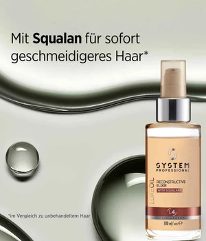 System Professional LipidCode LuxeOil Reconstructive Elixir Hiusöljy 100 ml