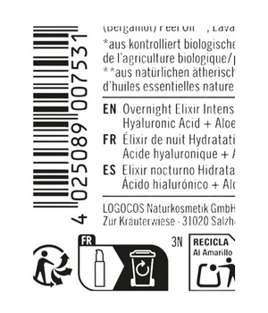Sante Intense Hydration Overnight Elixir Hiusseerumi 75 ml