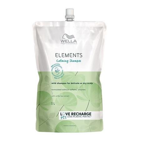 Wella Professionals Elements Calming -täyttöpakkaus Shampoo 1000 ml