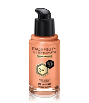 Max Factor Facefinity All Day Flawless Make-up Nestemäinen meikkivoide 30 ml Nr. 82. Deep Bronze