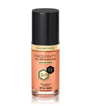 Max Factor Facefinity All Day Flawless Make-up Nestemäinen meikkivoide 30 ml Nr. 82. Deep Bronze