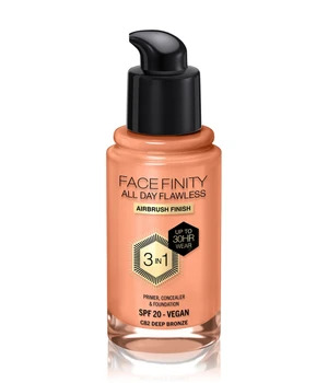 Max Factor Facefinity All Day Flawless Make-up Nestemäinen meikkivoide 30 ml Nr. 82. Deep Bronze