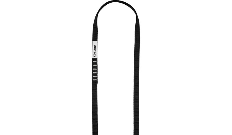 Edelrid Tech Web Sling 12mm, unisex, musta