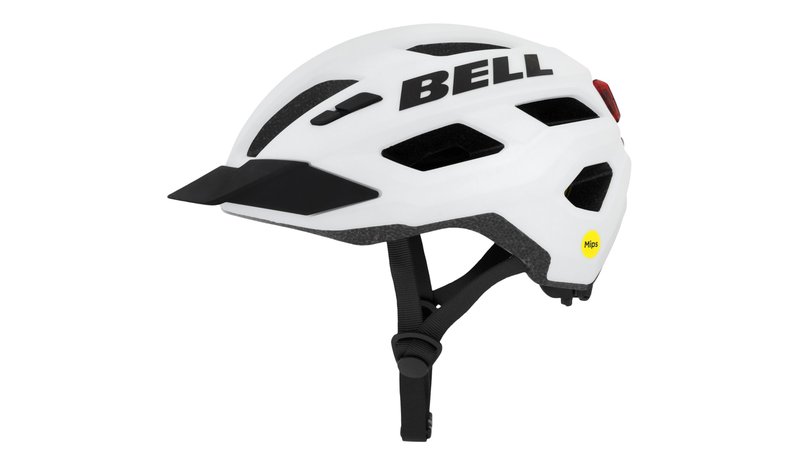 Bell Kick LED Mips, pyöräilykypärä, vihreä