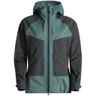 Lundhags Padje Light Waterproof Jacket, sadetakki, naiset, vihreä, Retkeilyvaatteet