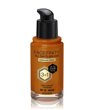 Max Factor Facefinity All Day Flawless Foundation Nestemäinen meikkivoide 30 ml Nr. 100. Cocoa