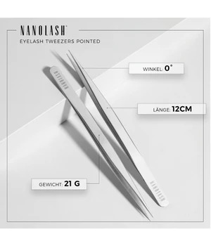 Nanolash Eyelash Tweezers Pointed
