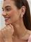 By Jolima Crown Mini Earring - Silver - ONE SIZE 2 cm – kuva 3