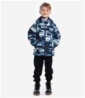 Huppa Lasten kevät-syksy takki JONE, navy pattern