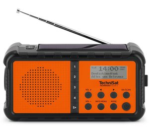 Kannettava DAB+/FM-radio, jossa on aurinkolataus TECHNIRADIO SOLAR 2