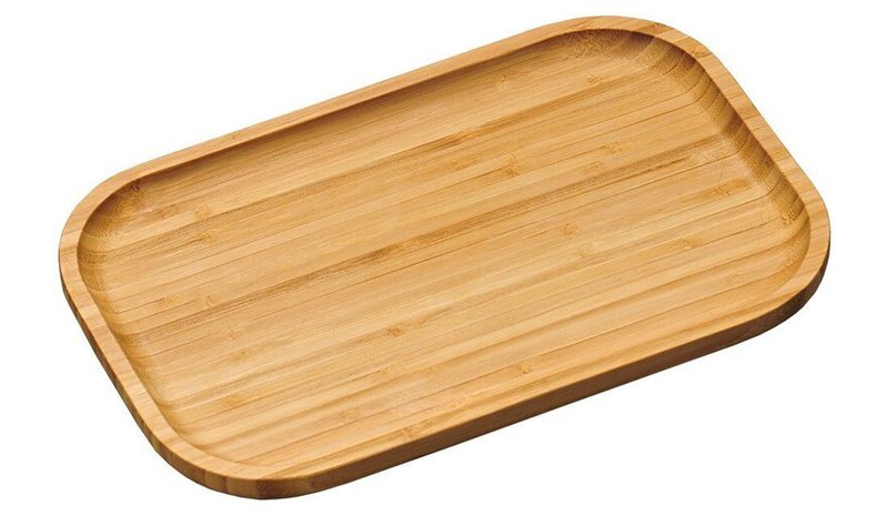Bambu tarjotinlautanen 20x30 cm astioille