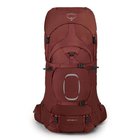 Osprey Terrakotta-reppu naisille ja miehille - Aether 65 S / M Syvä Tammikpunainen 304425