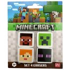 Minecraft pyyhekumit 4 kpl