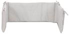 Vauvan pinnasängyn reunapehmuste Lorelli Grey Sky 27x145 cm