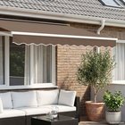 vidaXL Markiisin reunalista vaihto Taupe 4,5 m Polyesteri