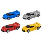 Automaattinen robotti 2in1 transformaatio urheiluauto ratsastaa