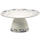 Serax Midnight Flowers Cake Stand Small 20 Cm - Kakkulauatset, Kakkuvadit & Kuvut Luuposliini Milk - B9225145-307