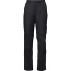 Vaude Women's Drop Pants II, sadehousut, naiset, musta, Retkeilyvaatteet