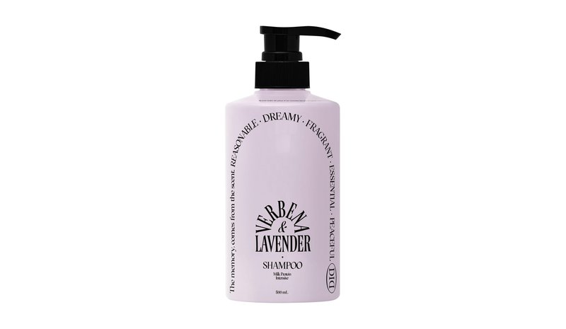 odiD Milkprotein intensive shampoo verbena & lavender -shampoo