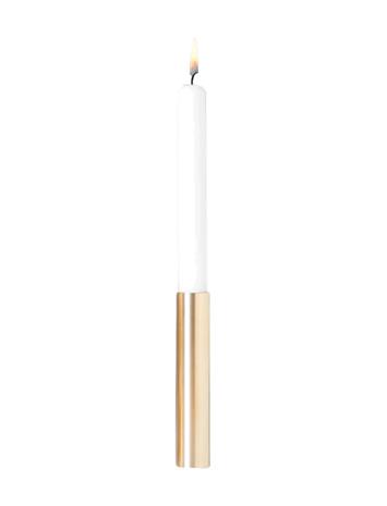 Kunstindustrien Slim Light - Candlesticks - Brass - 14 Cm - Gold - 2.2X 14CM