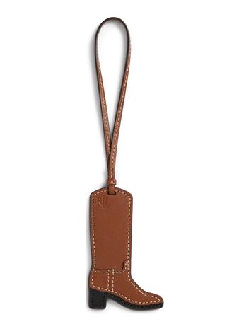 Lauren Ralph Lauren Leather Boot Charm - Brown - ONE SIZE