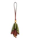 Lauren Ralph Lauren Two-Tone Leather Flower Charm - Green - ONE SIZE