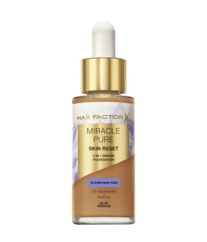 Max Factor Miracle Pure 2in1 Skin Reset Serum Foundation 80-85 Medium