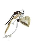 Pipol's Bazaar Bag Charm Gold Heart - Gold - ONE SIZE