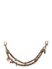 Coach Leather And Metal Charm Bag Swag - Brown - ONE SIZE