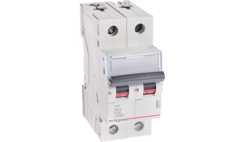 Legrand Circuit Breaker 2p D 2a 6ka Ac S302 Tx3