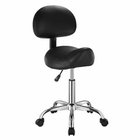 Ergonominen satulatuoli selkänojalla ja pyörillä (54 x 54 x 84–100 cm) – mukavuutta ja oikeaa ryhtiä