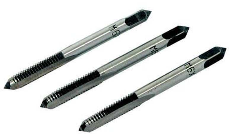 Mega Threading Tools 5670069 M6, 3 osaa, hiiliteräs