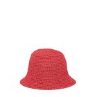 Becksöndergaard Solid Saverina Straw Hat - Red - M/L