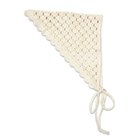 Gina Tricot Crochet Head Scarf - Cream - ONE SIZE