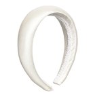 Malina Lexi Silk Headband - Cream - ONE SIZE