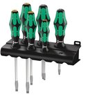 Wera 334/355 SK/6 Setti Tasapäinen ruuvimeisseli