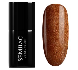 SEMILAC UV Gel Polish Glazed Cinnamon