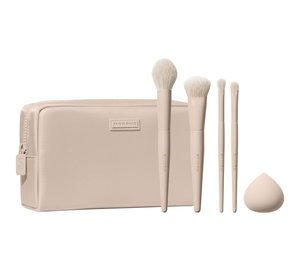 Morphe Oat Latte 5-Piece Face & Eye Brush Set