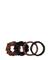 Dore & Rose Scrunchie Darkmuse Hiuslenkki 4 kpl – kuva 4