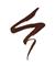 Kess Berlin Liquid Eyeliner Eyeliner 1 ml Soft Brown – kuva 6