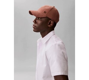 Calvin Klein Emblem Hardware Baseball Cap - Pink - ONE SIZE