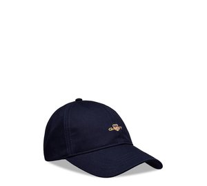Gant Shield Cotton Twill Cap - Navy - ONE SIZE