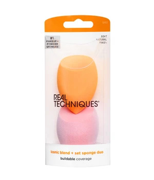 Real Techniques Miracle Complexion Sponge + Miracle Powder Sponge Meikkisieni 2 kpl